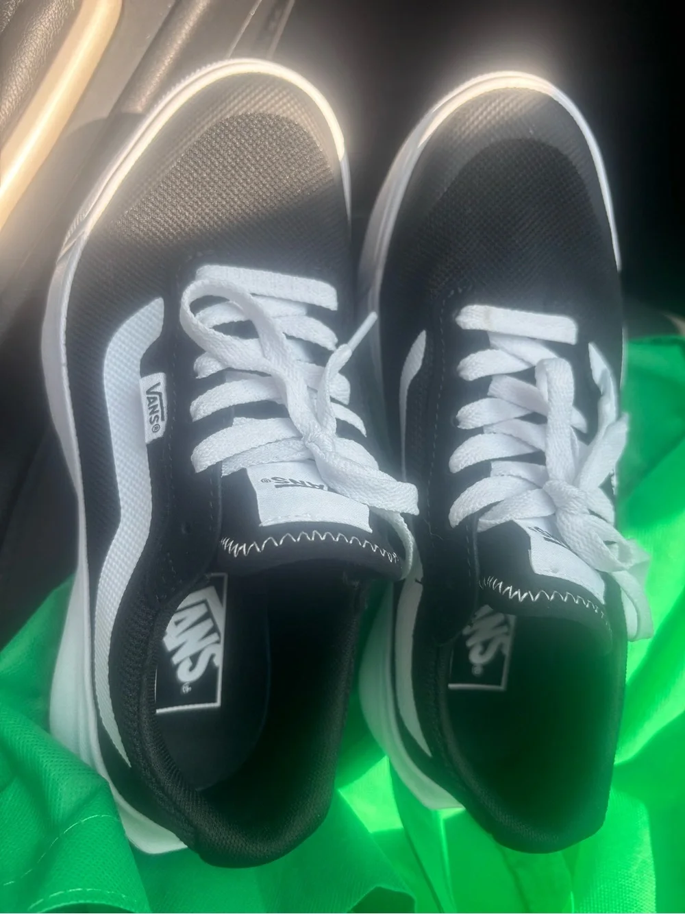 Vans sneakers! A classic! Almost brand new , only worn once! Size 7 1/2